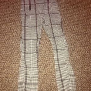 Plaid skinny